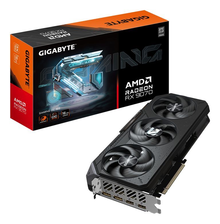 Carte graphique GIGABYTE Radeon RX 9070 GAMING OC - vue 5