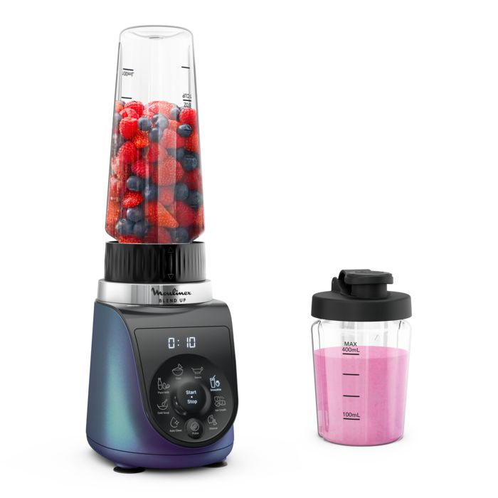 Moulinex Lm19h4f0 Blend Up Mini Blender Puissant 8 Programmes Automatiques 1