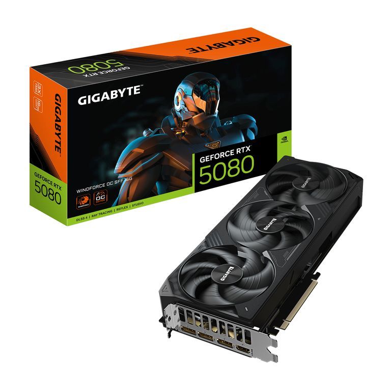 Carte graphique GIGABYTE GeForce RTX 5080 WINDFORCE SFF - vue 5