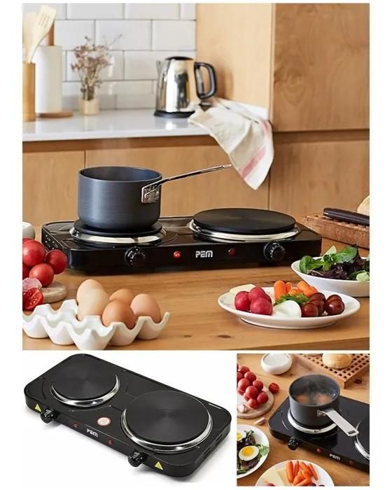 Techwood Double plaque chauffante - vue 3