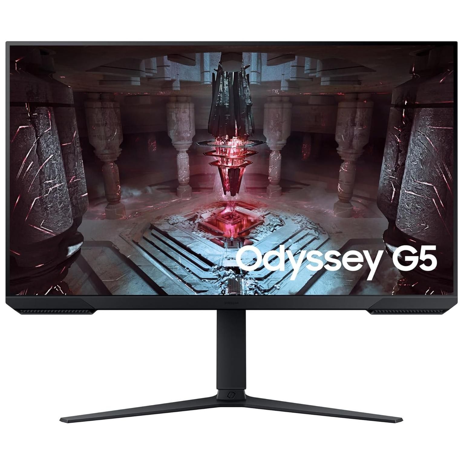 Samsung Odyssey G5 S32CG510EU - G51C Series - écran LED - jeux - 32 - 2560 x 1440 QHD @ 165 Hz - VA - 300 cd/m² - 3000:1 - HDR10 - 1 ms - 2xHDMI, DisplayPort - noir Samsung Odyssey G5 S32CG510EU - G51C Series - écran LED - jeux - 32 - 2560 x 1440 QHD @ 165 Hz - VA - 300 cd/m² - 3000:1 - HDR10 - 1 ms - 2xHDMI, DisplayPort - noir