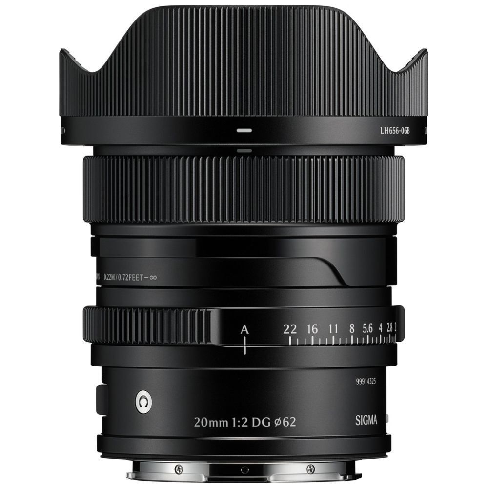 Objectif hybride Sigma DG CTP 20 mm f2 22 pour Monture - vue 3