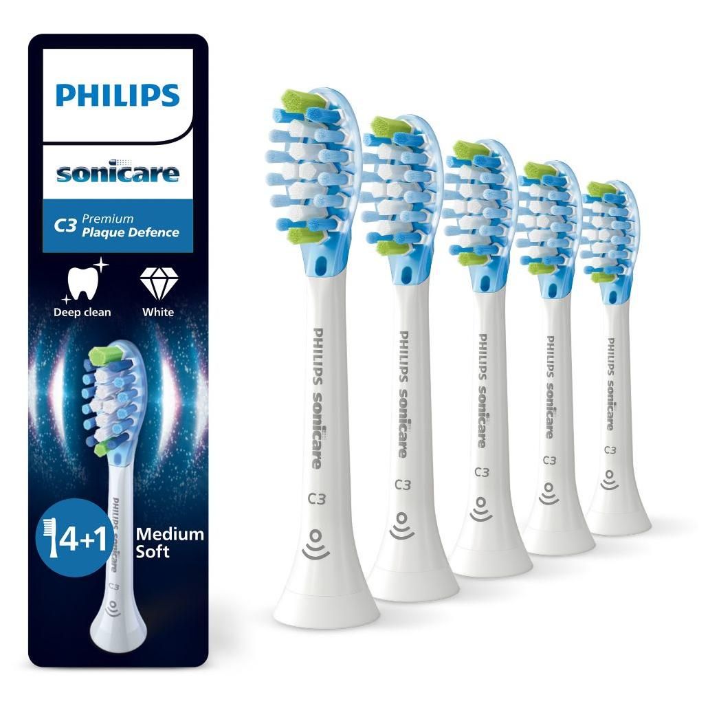 Brossette dentaire Sonicare lot de 5 HX904587 Premium Plaque Defence C3 - vue 2