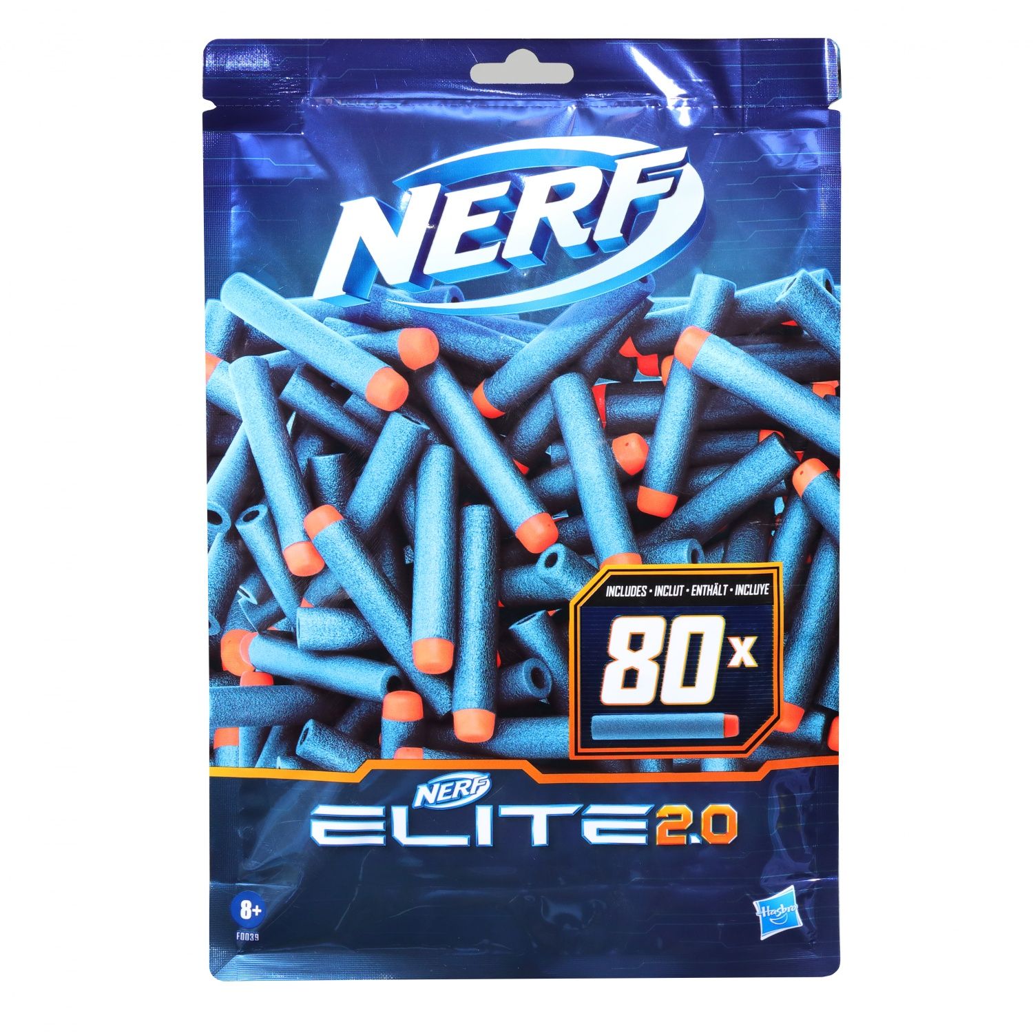 Nerf Elite 2.0 Recharge De 80 Fléchettes