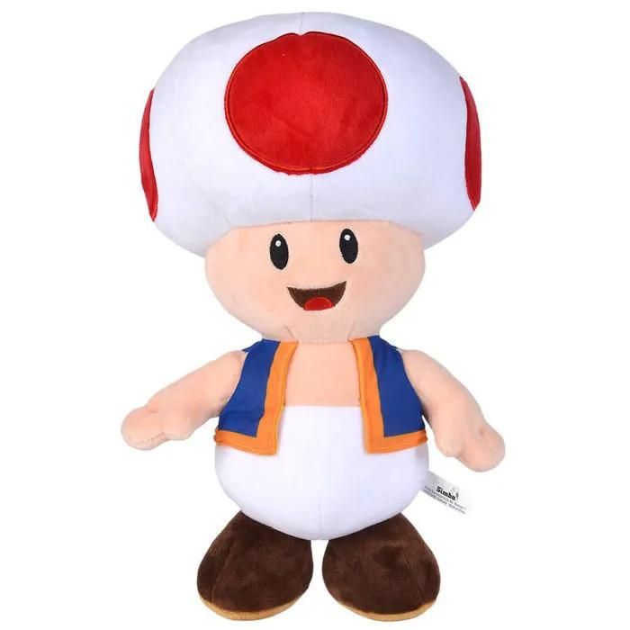 Nintendo Peluche Toad Jumbo 40 cm - vue 3