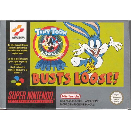 Tiny Toon Buster Busts Loose Super Nintendo