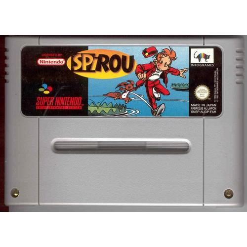 Spirou Snes Super Nintendo