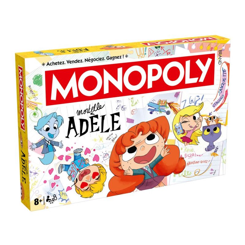 Jeu d’ambiance Winning Moves Monopoly Mortelle Adèle - vue 2