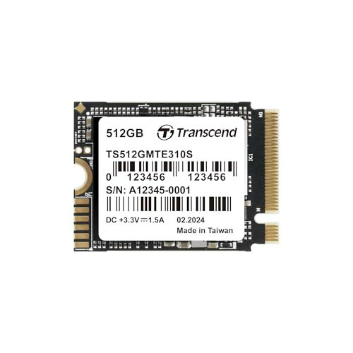 Transcend MTE310S SSD interne .2 2230 PCIe 4.0 x4 NVMe - vue 2