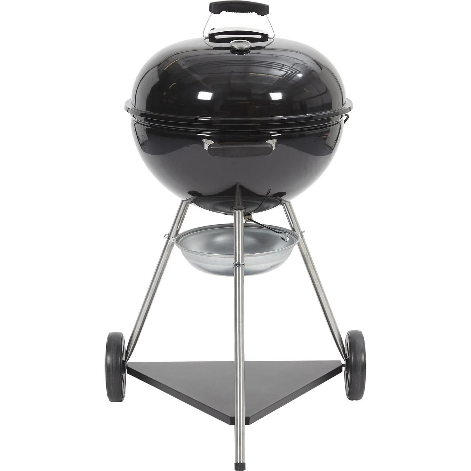 Barbecue À De Bois Kettle Rond D58cm Sur Roues Hyba Le Barbecue - vue 2
