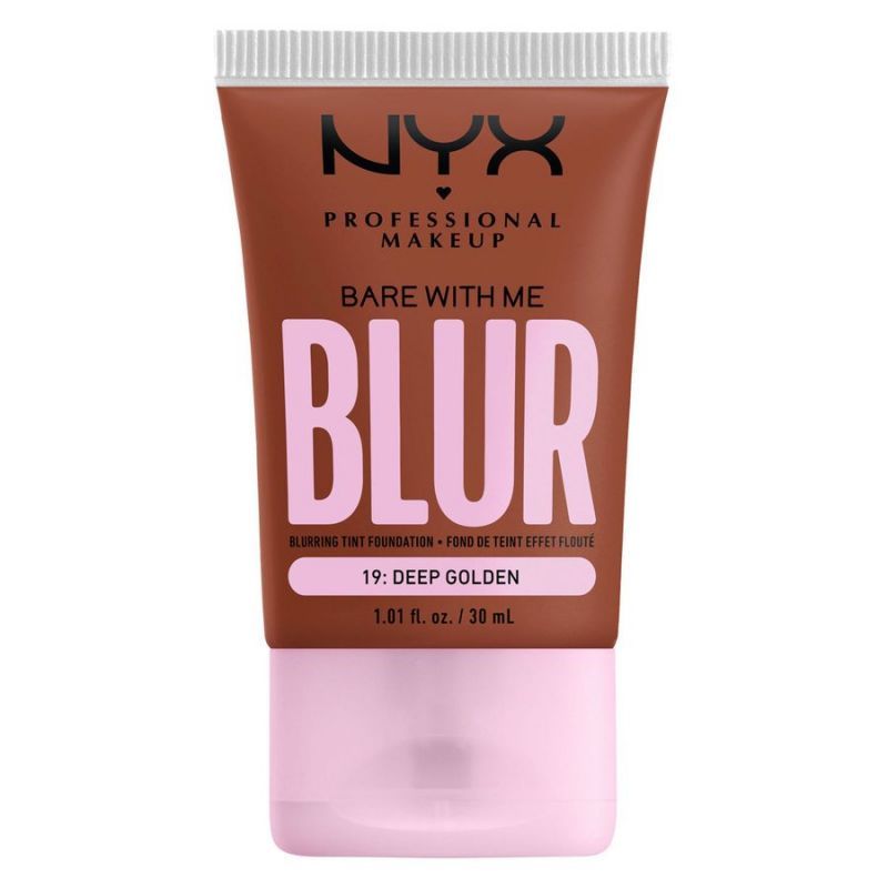 Nyx Professional Makeup - Bare With Me Fond De Teint Effet Flouté Deep Golden 30 Ml