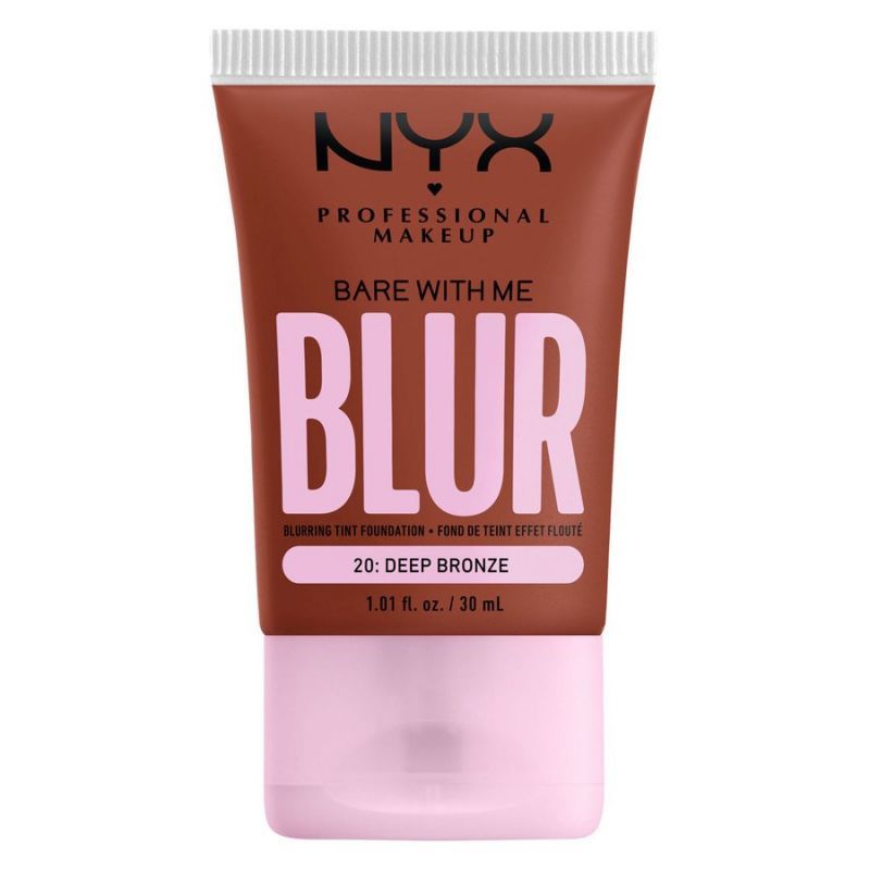 Nyx Professional Makeup - Bare With Me Fond De Teint Effet Flouté Deep Bronze 30 Ml