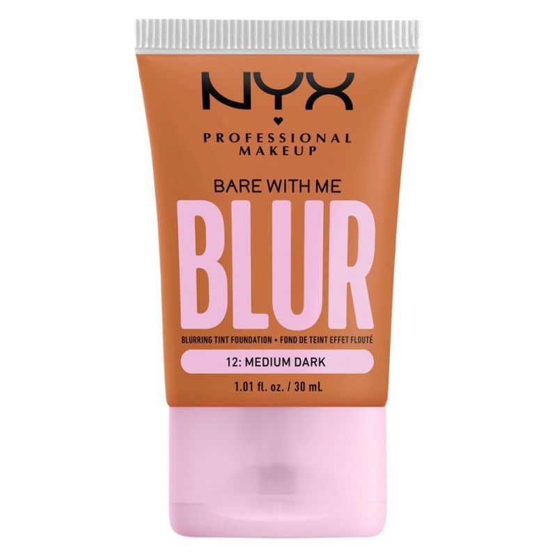 Nyx Professional Makeup - Bare With Me Fond De Teint Effet Flouté Medium Dark 30 Ml