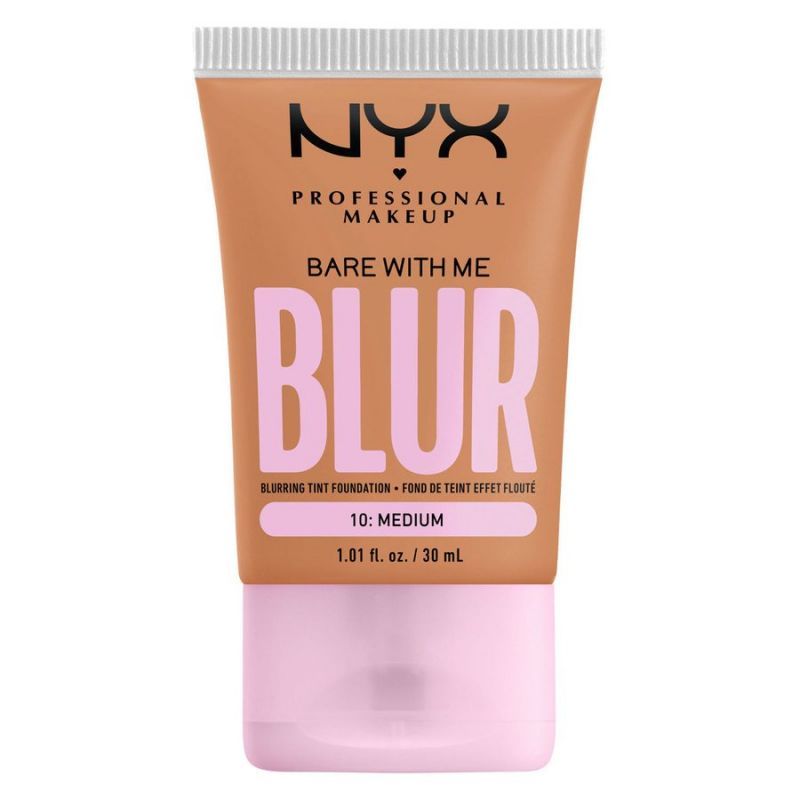 Nyx Professional Makeup - Bare With Me Fond De Teint Effet Flouté Medium 30 Ml