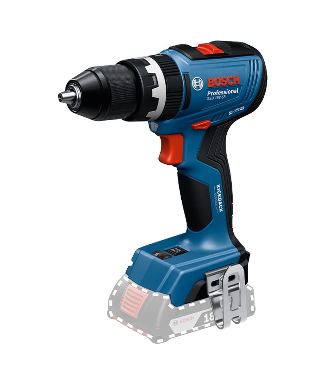 Perceuse visseuse à percussion GSB 18V 65 BOSCH sans batterie ni chargeur Boxx 06019N3301