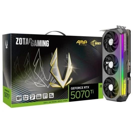 ZOTAC GeForce RTX 5070 Ti AMP Extreme Intinity GDDR7 Neuf - vue 4