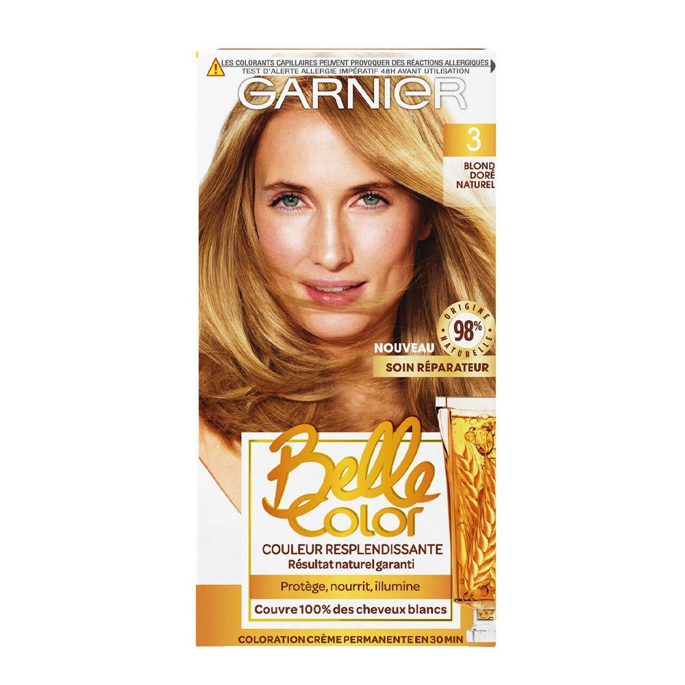 Garnier belle color coloration 3 blond doré naturel - vue 2