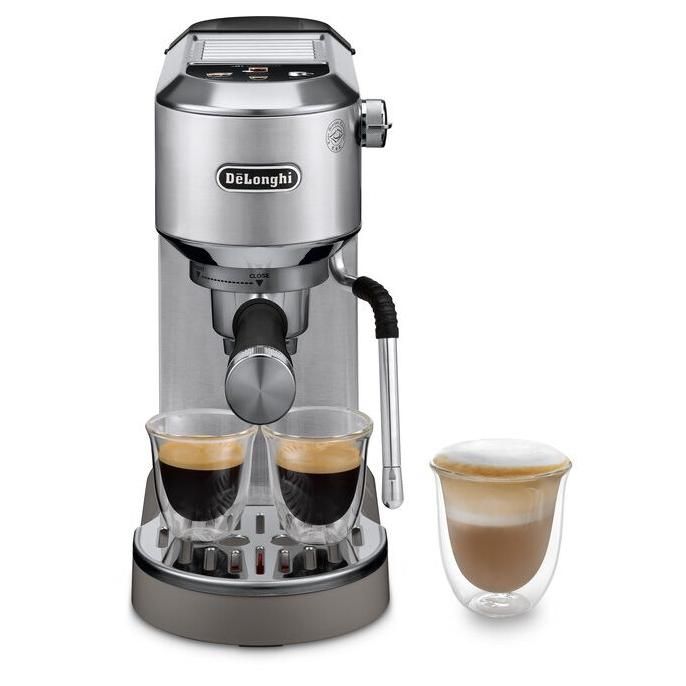 Machine à expresso Dedica Duo EC890. Metal - vue 3