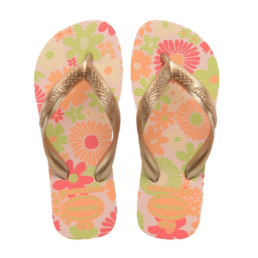 Tongs enfant Havaianas KIDS FLORES 35 / - vue 10