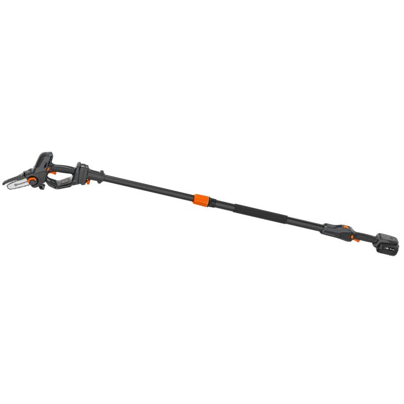 Scie de jardin sur perche 18V Aspire™ PE5 P4A + batterie 4Ah + chargeur HUSQVARNA 970621404 - vue 2