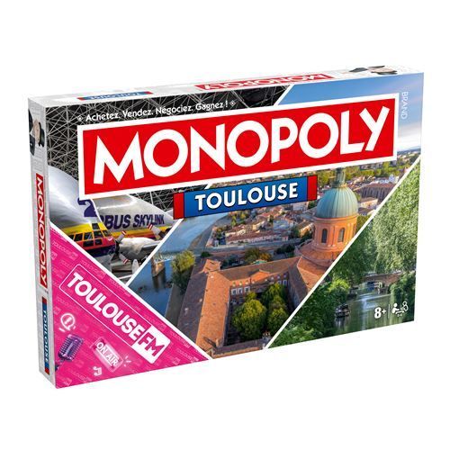 Jeu classique Winning Moves Monopoly Toulouse - vue 2