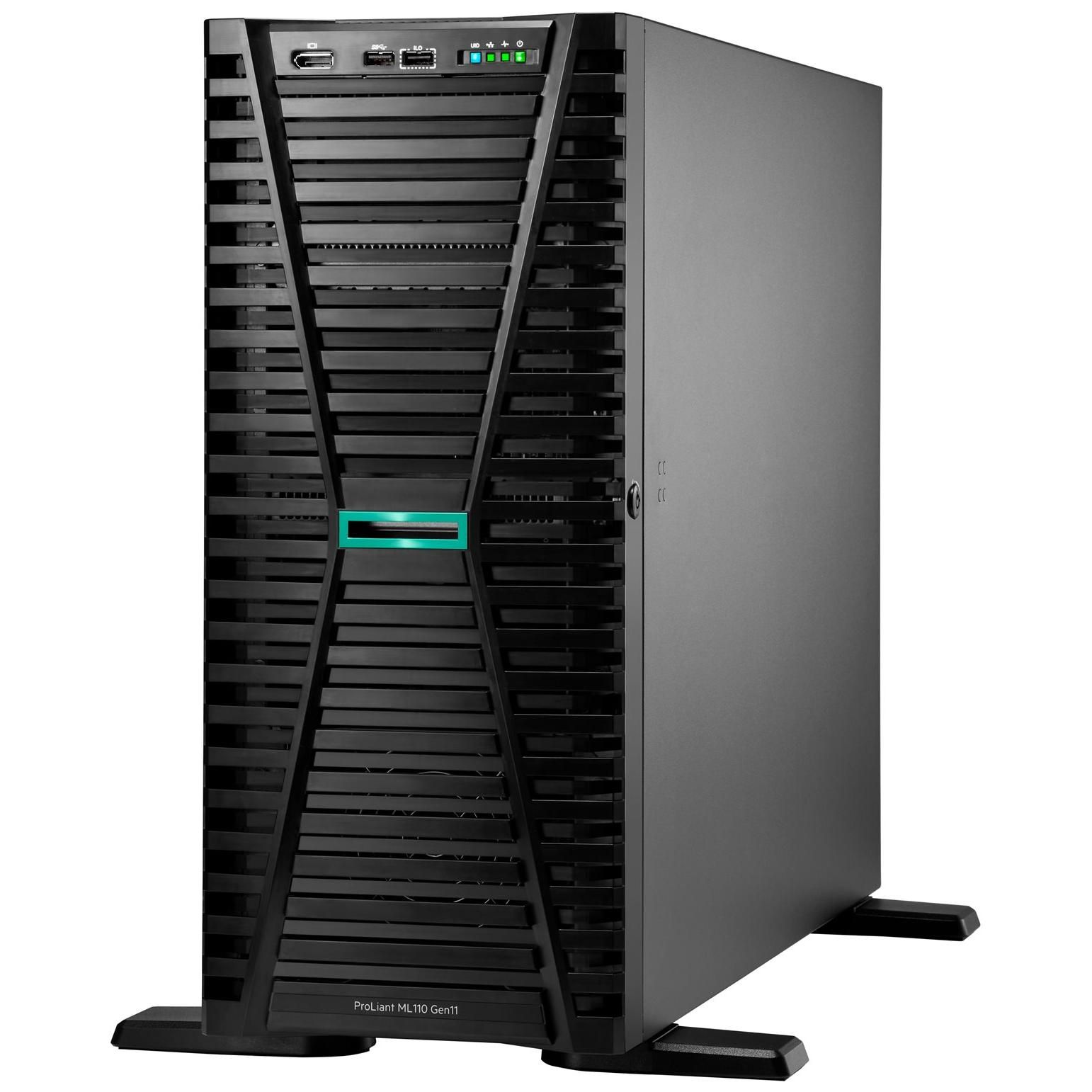 HPE ProLiant ML110 Gen11 serveur 0 Go Tour 4.5U Intel® Xeon® 1 8 GHz DDR5 SDRAM Neuf - vue 7