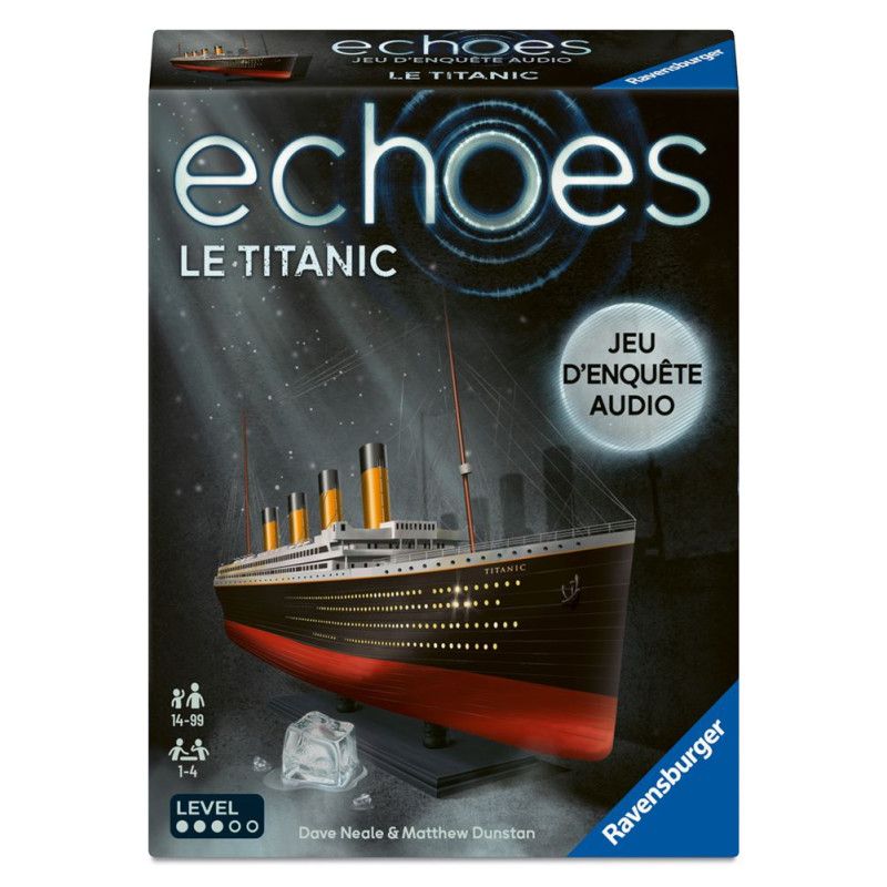 Jeu d'enquête audio Ravensburger Echoes Titanic - vue 2