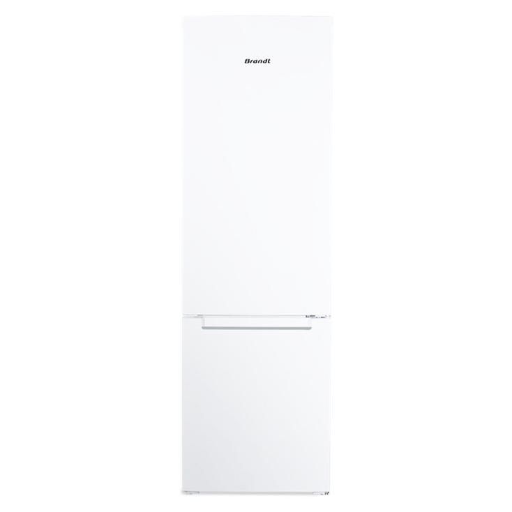 BRANDT Réfrigérateur combiné 2 portes 262 litres 191+71 BFC8050EW - vue 2