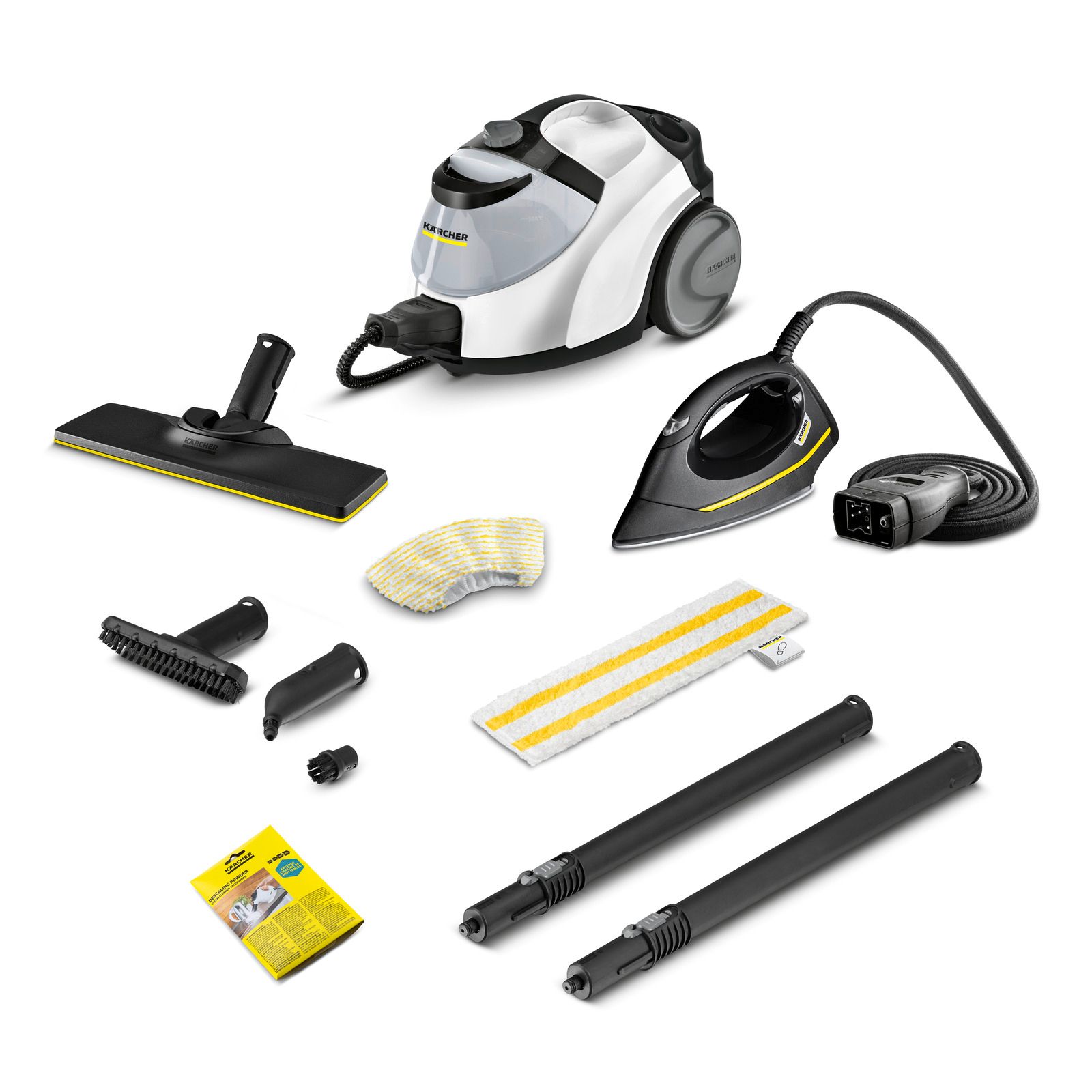 Nettoyeur vapeur avec fer à repasser Karcher SC 5 EasyFix Iron Pression 4.2 bar Débit vapeur 50 gmin fonction vapo hydro