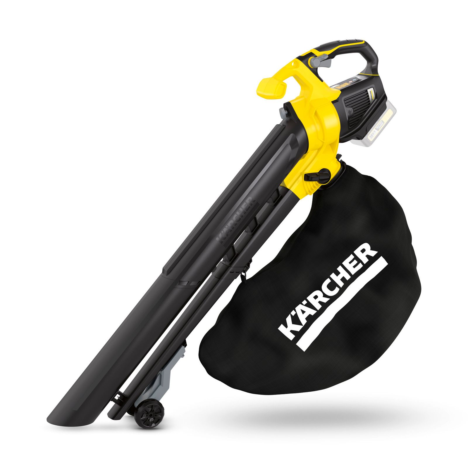 Aspirateur souffleur broyeur Karcher BLV 18 200 Battery sans batterie Vitesse air 200 kmh Volume air 7 m³min