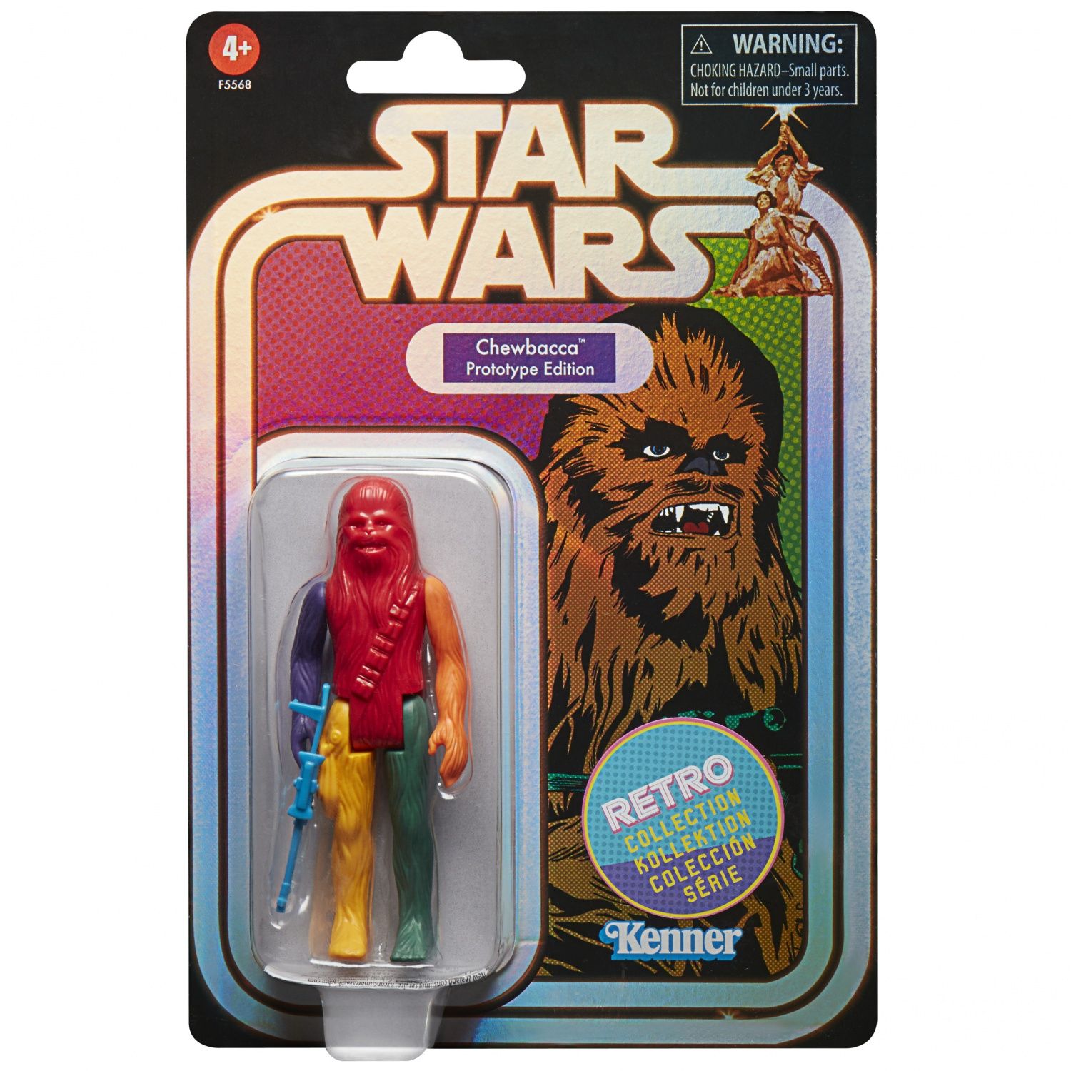 Hasbro Star Wars Retro Collection Chewbacca Édition Prototype