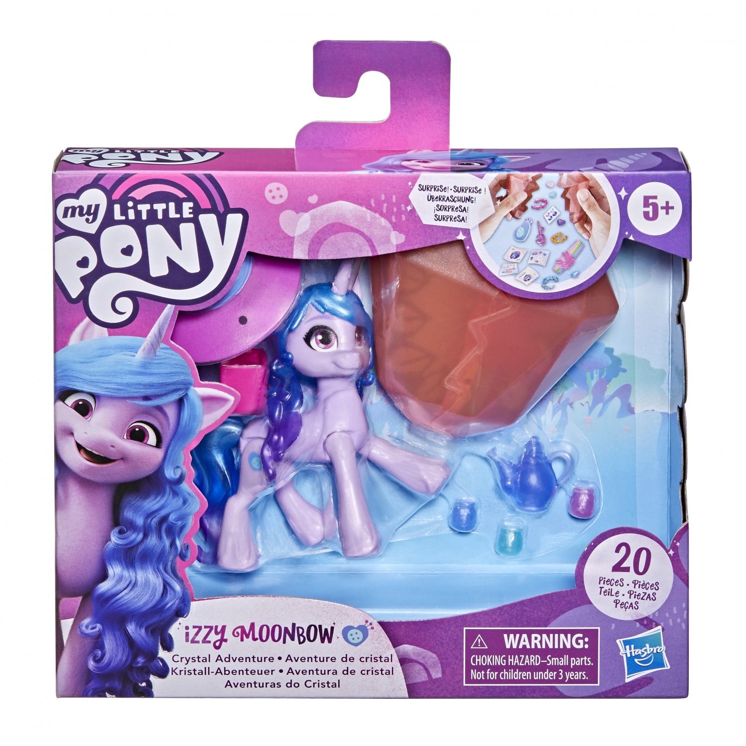 My Little Pony Plush Mlp Movie Crystal Adventure Ponies Izzy