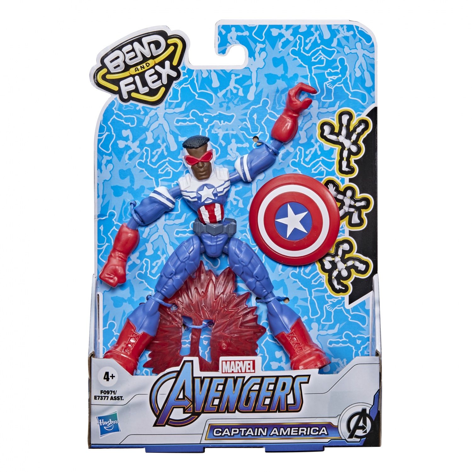 AVENGERS MOVIE Marvel Avengers Bend And Flex - Captain America