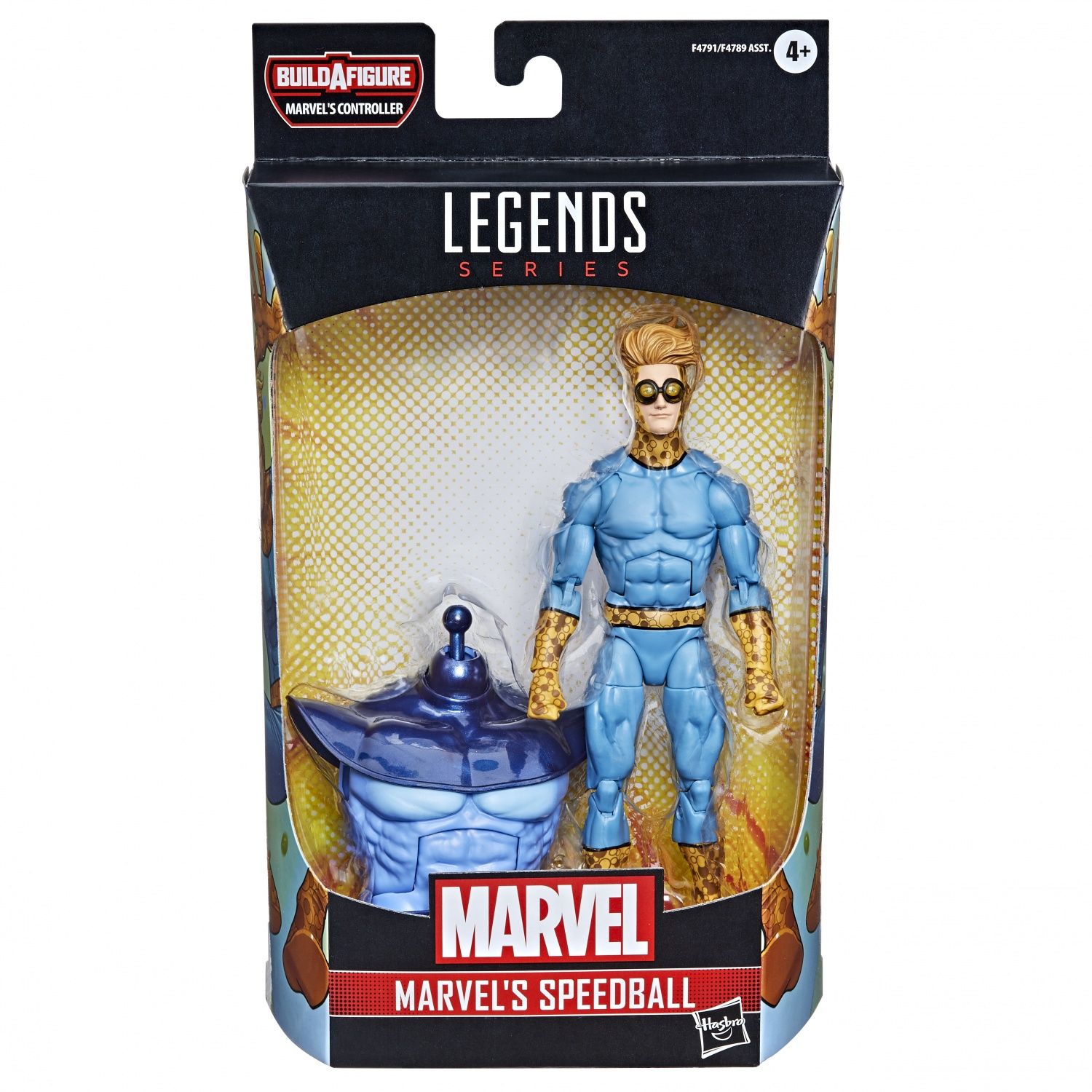 Marvel Legends Speedball - vue 2