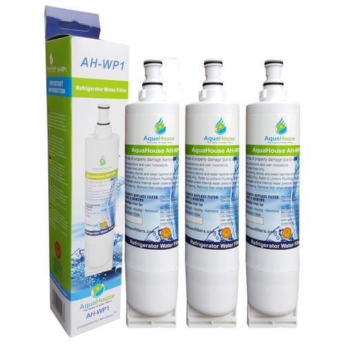 3x Ah Wp1 Filtre à Eau Compatible Pour Whirlpool Réfrigérateur Sbs002 4396508 481281729632 461950271171 S20brs Sbs003