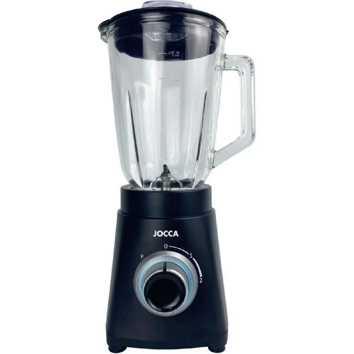 Blender JOCCA Bol en verre 1.5 2 vitesses