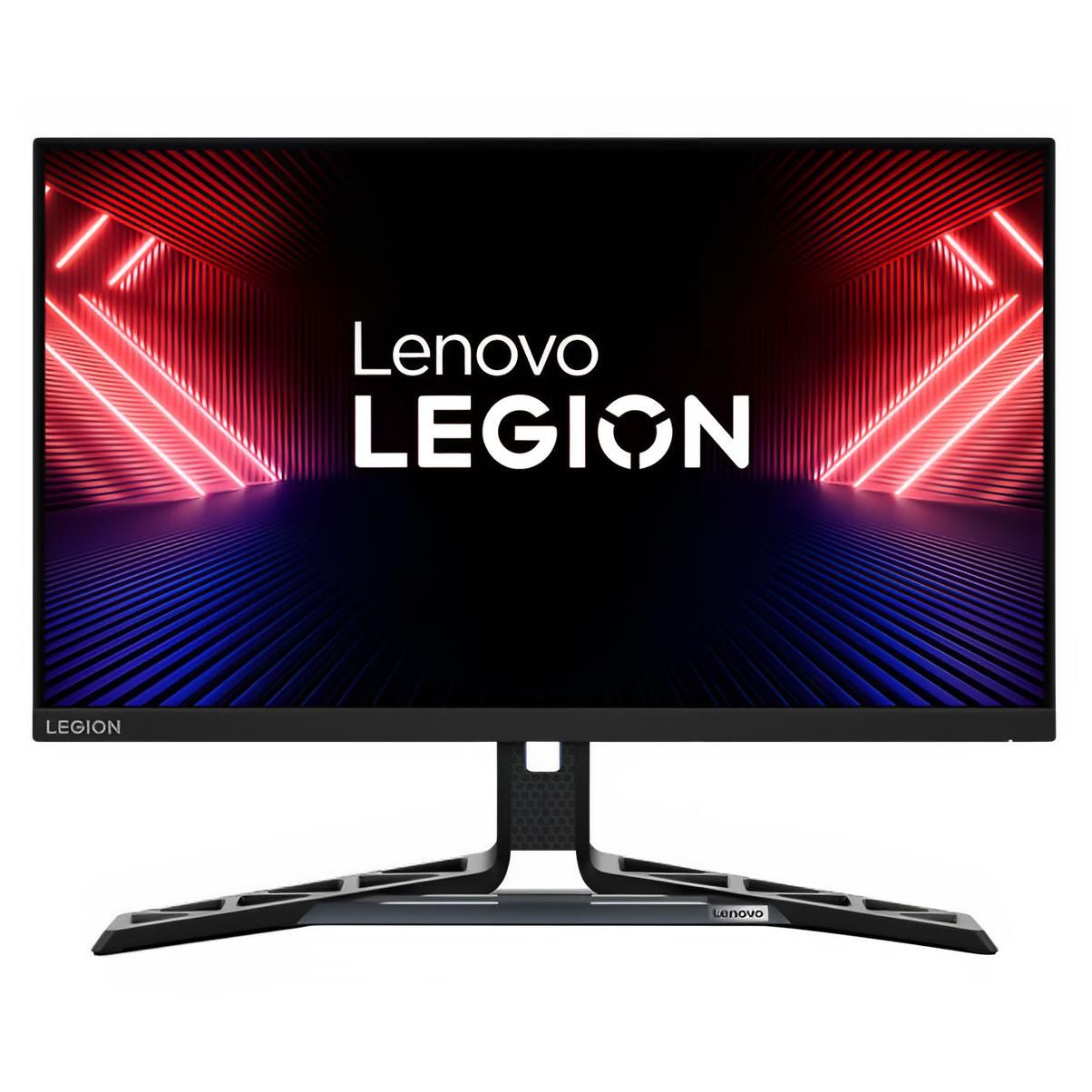 Lenovo R25i-30 - Écran LED - 25 (24.5 visualisable) - 1920 x 1080 Full HD (1080p) @ 165 Hz - IPS - 400 cd/m² - 1000:1 - 0.5 ms - HDMI, DisplayPort - haut-parleurs - noir corbeau