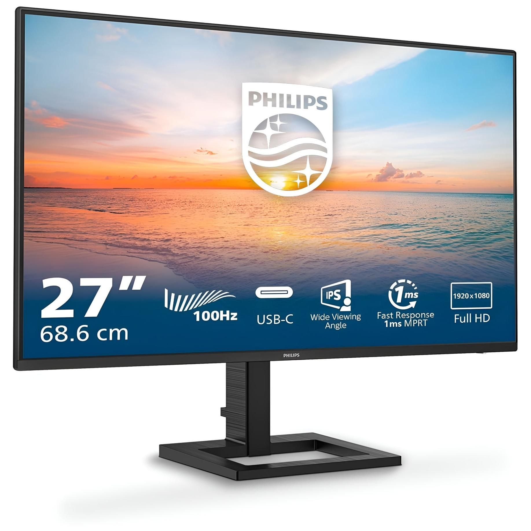 PHILIPS 27E1N1300A Ecran LCD 27 WLED, 1 920 x 1 080 pixels, 16:9