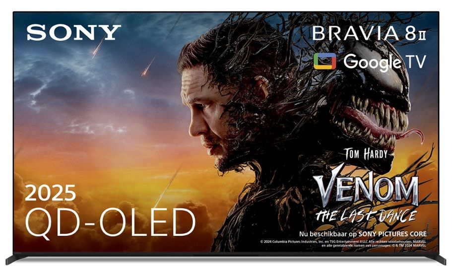 TV QD OLED Sony Bravia 8 II 139 cm 4K UHD 2025 - vue 3