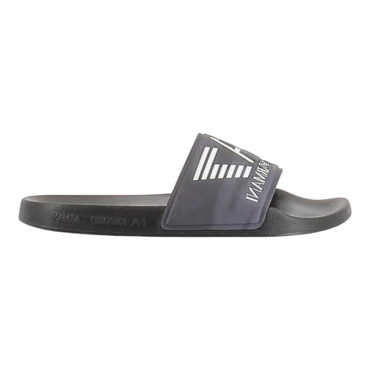 Claquettes Ea7 Emporio Armani Visibility Logo Slides - vue 6