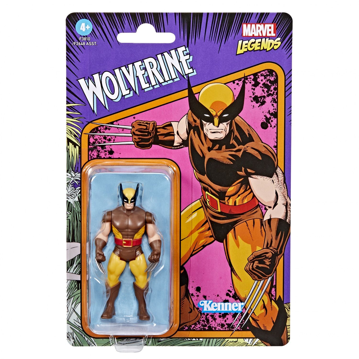 Marvel Legends Retro Wolverine F3810 - vue 2