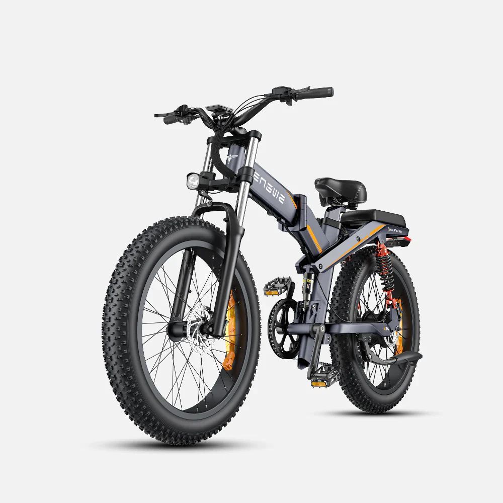 Vélo Electrique X24 Moteur 1000W Batterie 1401.6WH Autonomie 100km Pliable Gris
