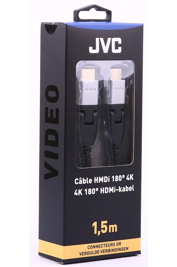 JVC Câble HDMI 4K 1 5M Or - vue 3