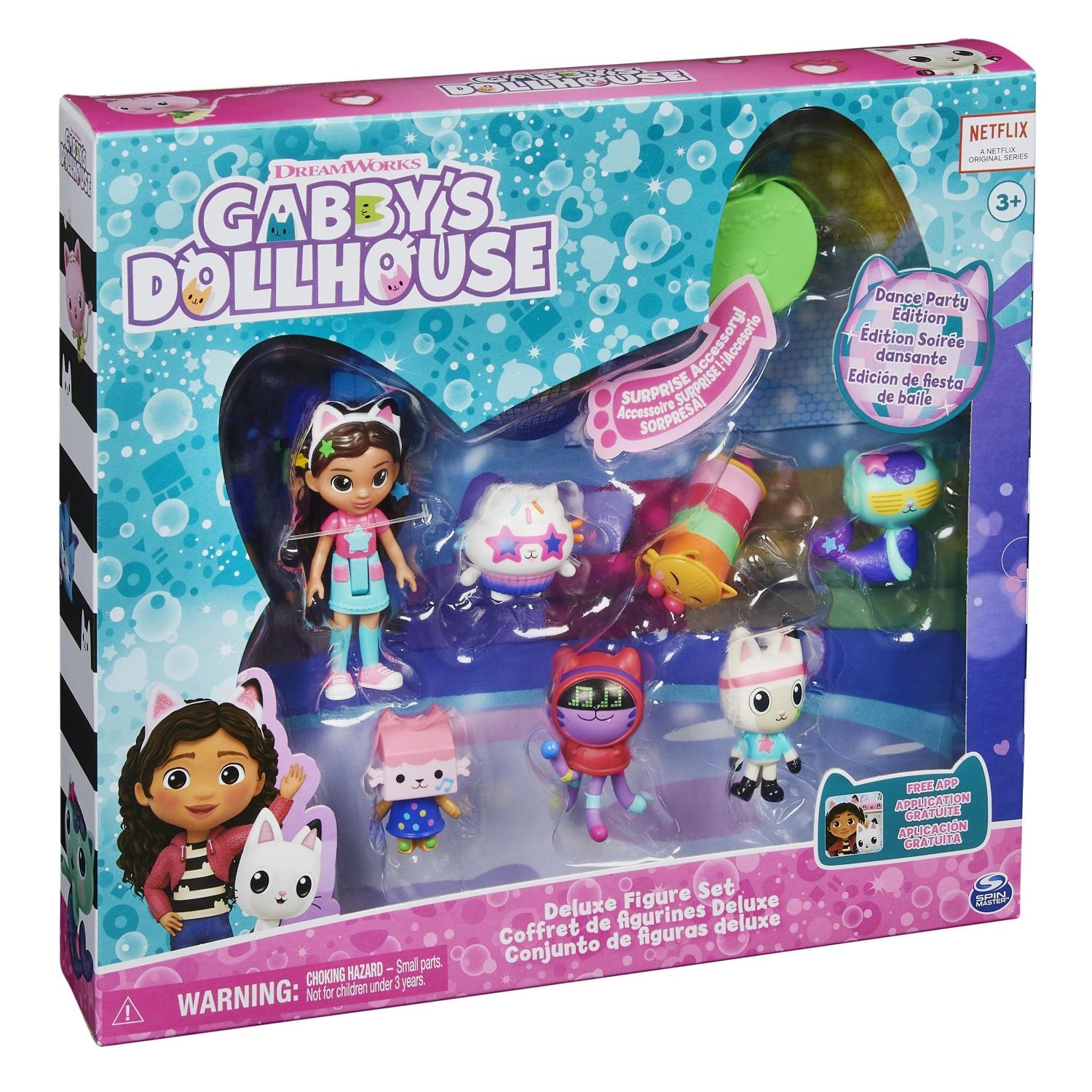 Gabby Et La Maison Magique Coffret De Figurines Deluxe Soiree Dansante Gabby Et La Maison Magique