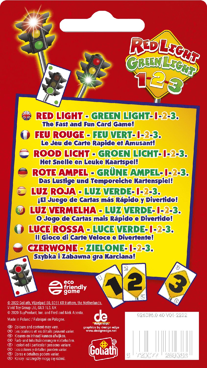 Goliath 123 Card Game