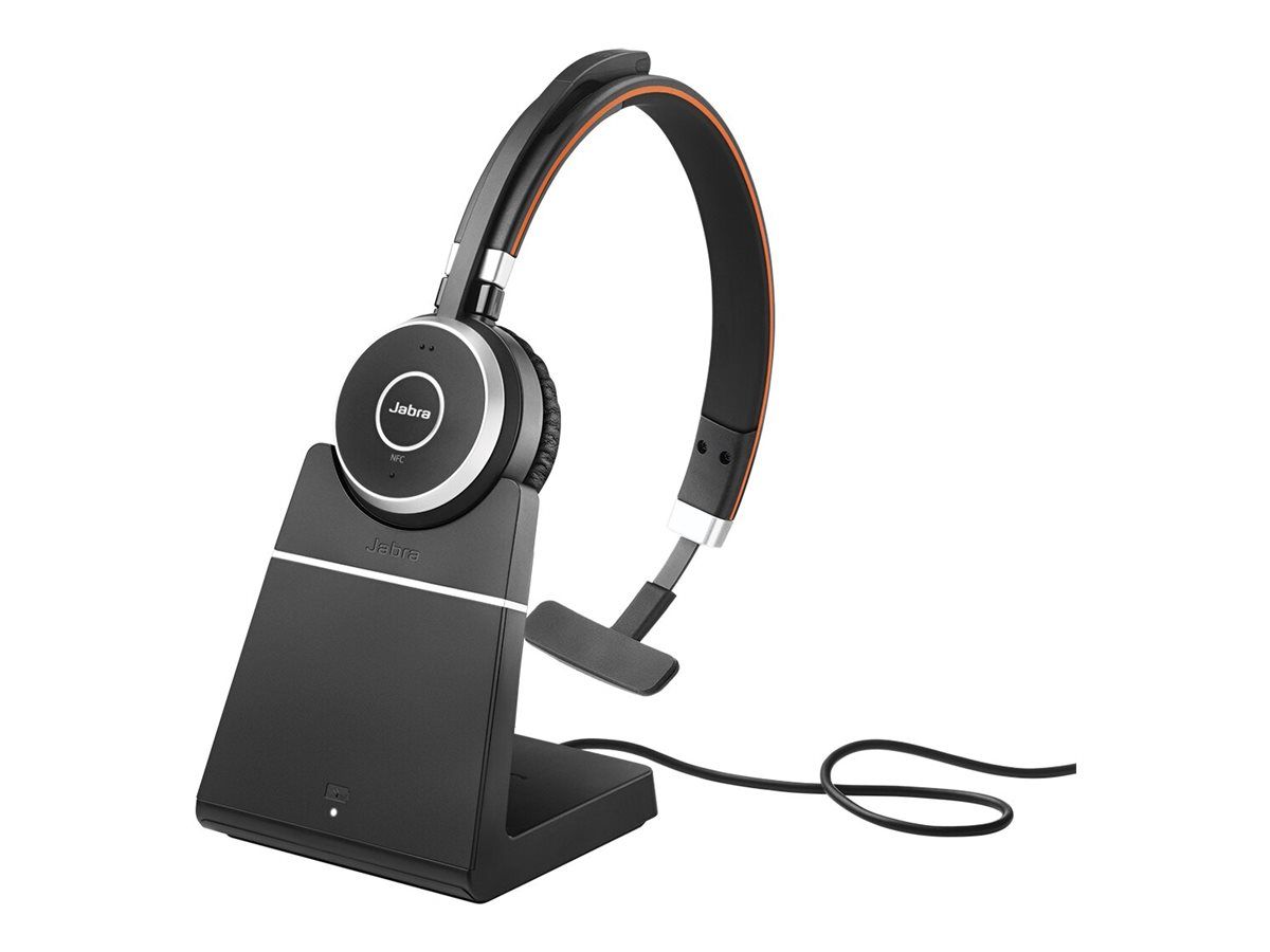 Casque Evolve 65 MS Mono Avec fil &sans fil Arceau BureauCentre d'appels Micro USB Bluetooth Neuf - vue 2