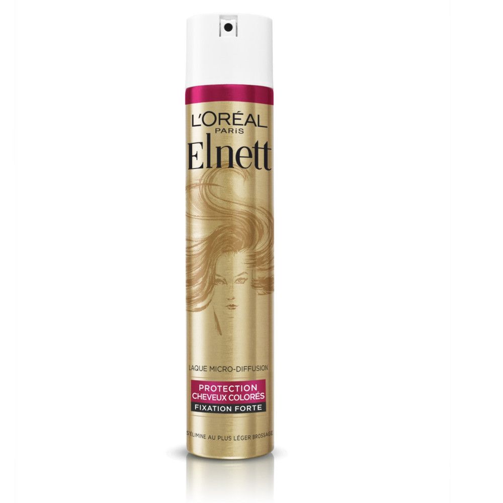 'oréal Paris 'oréal Paris Elnett Satin Laque Protection Couleur Fix Forte 300ml Cheveux Colorés