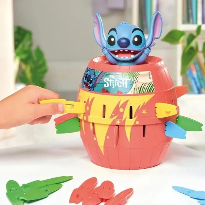 TOMY Jeu d'action Disney Pop Up Stitch Jeu Familial Amusant pour Garçons Filles Et Adultes Jouet Stitch pour Enfants D'âge Préscolaire Âges 4 Et Plus - vue 6