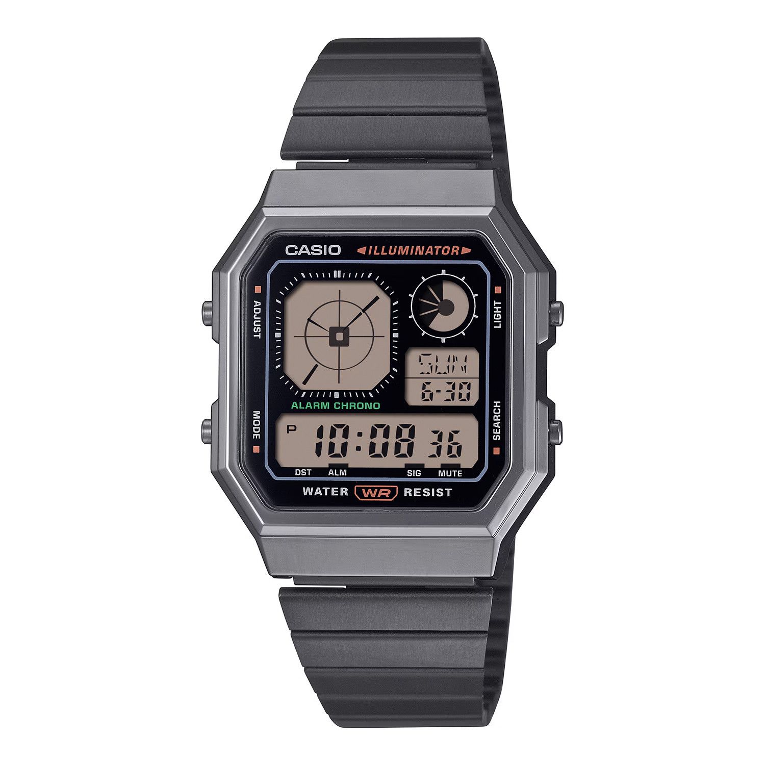 Montre Casio A130WEGG 1AEF 34mm 3ATM Unique