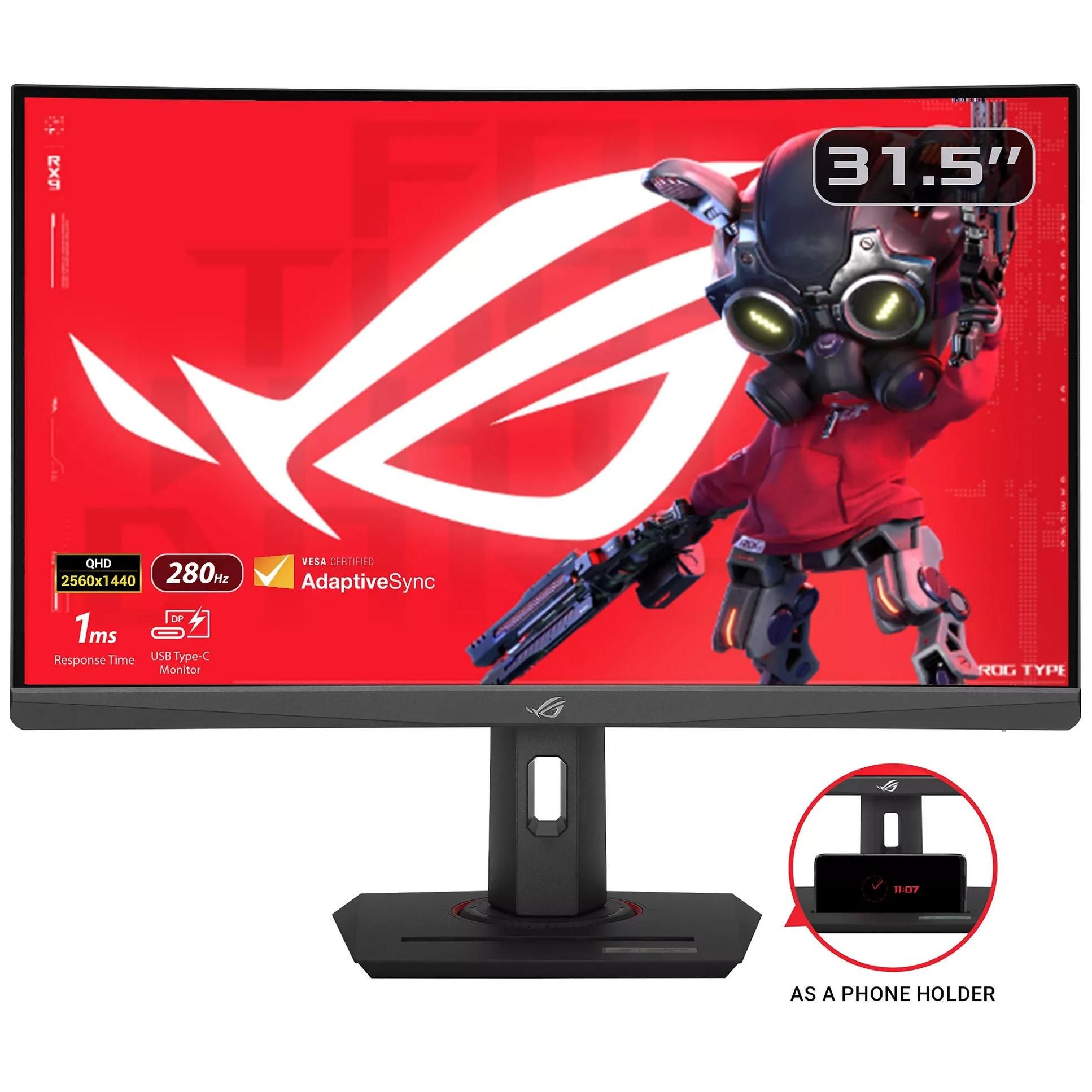 Asus Rog Strix Xg32wcms écran Plat De Pc 80 Cm (31.5) 2560 X 1440 Pi